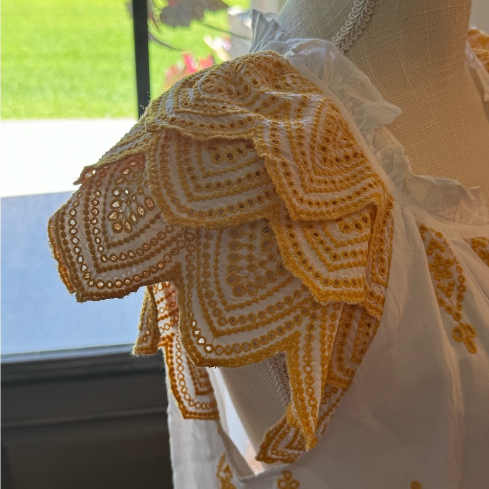 Marie Oliver Reid Eyelet Blouse - Picture 2 of 3